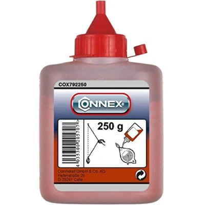 Obrázek Connex COX792250 barevný pudr pro nástroj na rozbíjecí šňůru, 250 g, červený