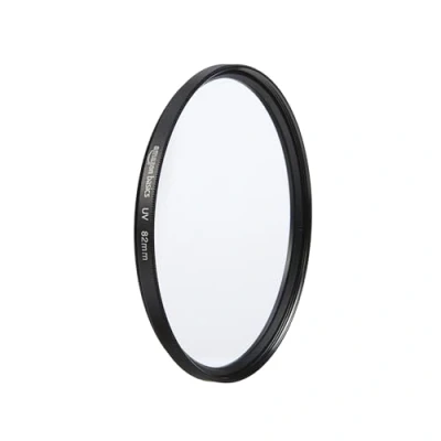 Obrázek Amazon Basics 82 mm kulatý UV ochranný filtr pro jasnější obrazy, chrání před prachem, nečistotami a poškrábáním