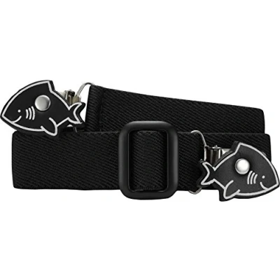 Obrázek Playshoes 601220 Unisex elastický dětský pásek s klipem ve tvaru žraločí