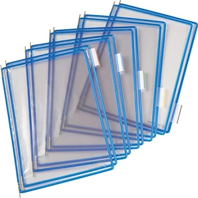 Obrázek Tarifold Technique průhledné desky PVC pro stolní prvek A4 10 kusů černé