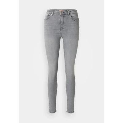 Obrázek ONLY Onlpower LIFE MID PUSH UP Skinny džíny, Ženy, Velikost: Lx34, Grey denim