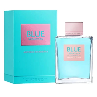Obrázek Banderas Perfumes Blue Seduction Woman Eau de Toilette sprej pro ženy, květinová a vodní vůně 200 ml