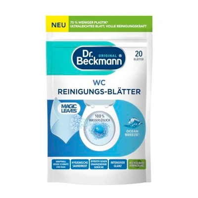 Obrázek Dr. Beckmann WC čisticí listy OCEAN BREEZE 20 listů