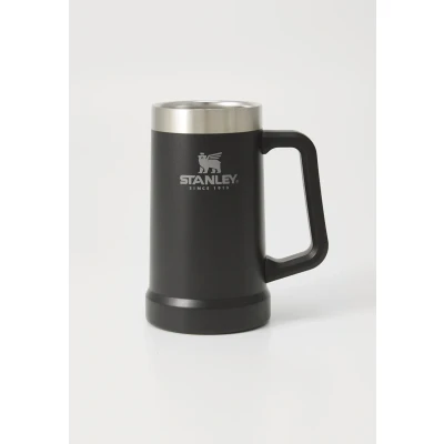 Obrázek Stanley Adventure Vacuum Stein 709 ml termopohárek s uchem udrží pivo po dobu 7 hodin studené vintage inspirovaný pivní půllitr vhodný do myčky nádobí Matte Black