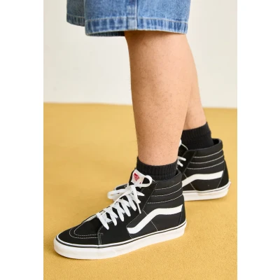 Obrázek Vans SK8HI Unisex Vysoké tenisky, Velikost: 46, Black Kůže a textil