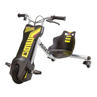 Obrázek Razor Tříkolka s elektromotorem Powerrider 360 2014 US TV Item, černá, 20173801