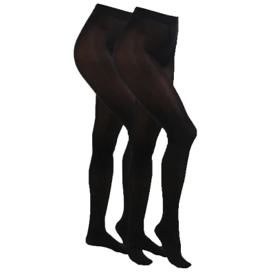 Obrázek camano 60 DEN Everyday 2 PACK Punčocháče, Ženy, Velikost: 40/42, Black