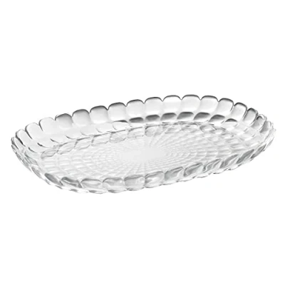 Obrázek Guzzini Tiffany, podnos L transparentní, 45 x 31 v 4,5 cm 27960000