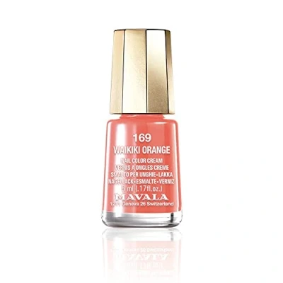 Obrázek Nail Color 169 Waikiki oranžová 5 ml
