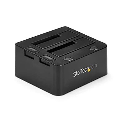 Obrázek Startech Dockingstation (6,4 cm (2,5 palce)/8,8 (3,5 palce), 4 Bay, USB 2.0), černá