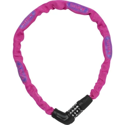 Obrázek Abus Steel O Chain 5805C/75 řetězový na kód růžová Zámek