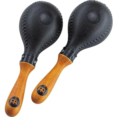 Obrázek Meinl Percussion Concert Maracas Shaker 2 hudební nástroje s ergonomickou rukojetí plast, dřevo (PM2BK)