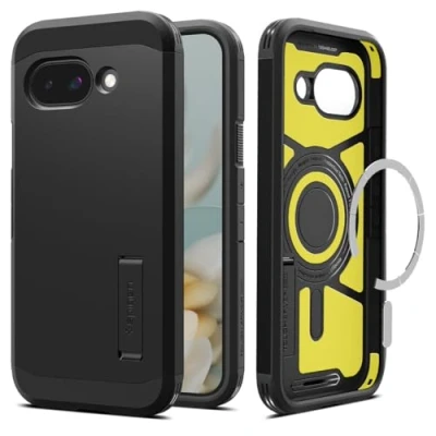 Obrázek Spigen Tough Armor Magfit TPU Back Cover Černý Google Pixel 9a