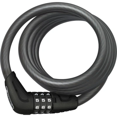 Obrázek Abus Star 4508C/150/8 lankový na kod černá Zámek