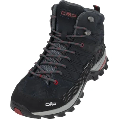 Obrázek CMP Pánské trekingové boty Rigel Mid Shoes Wp, asfaltová Syrah