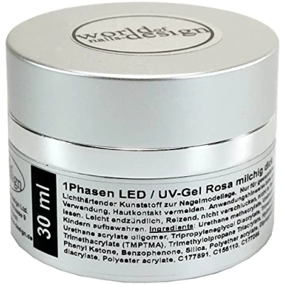 Obrázek UV gel 1fázová mléčná růžová, mléčně Babyboomer Look, Premium Edition 1 balení (1 x 30 ml)