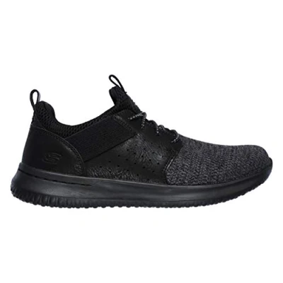Obrázek Skechers Pánské tenisky Delson Camben, Black Mesh W Synthetic