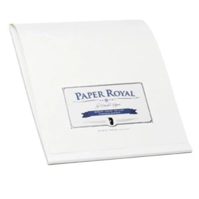 Obrázek Rössler Papier 2002831009 Paper Royal dopisní blok DIN A4, 40 listů, bílý žebrovaný