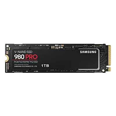 Obrázek Samsung 980 PRO 1 TB PCIe 4.0 (až 7 000 MB/s) NVMe M.2 (2280) Interní Solid State Drive (SSD) (MZ V8P1T0BW)