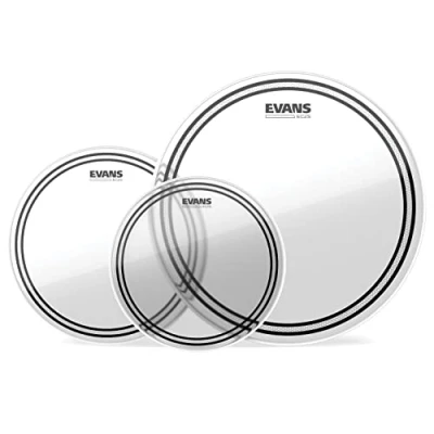 Obrázek Evans ETP EC2SCLR S EC2S (Clear) Tom Pack Standard 30,4 cm (12 palců), 33 (13 40,6 (16 palců) kožešina