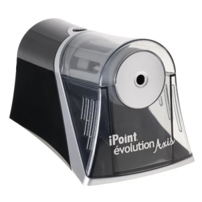 Obrázek Westcott E 15510 00 iPoint Axis Elektrické ořezávátko s automatickým zastavením špičatého ostření, šedé/černé