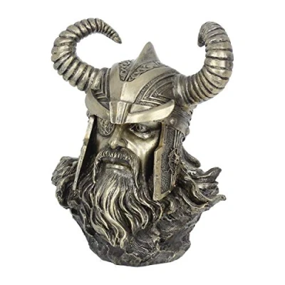 Obrázek Nemesis Now Odin hruď, 27 cm, bronzová barva