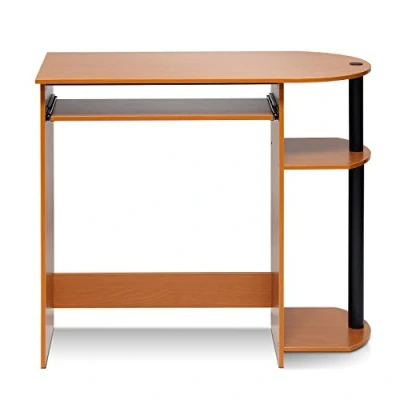 Obrázek Furinno Počítačový stůl/psací stůl, světlá třešeň/černá, 40,01 x 73,03 cm