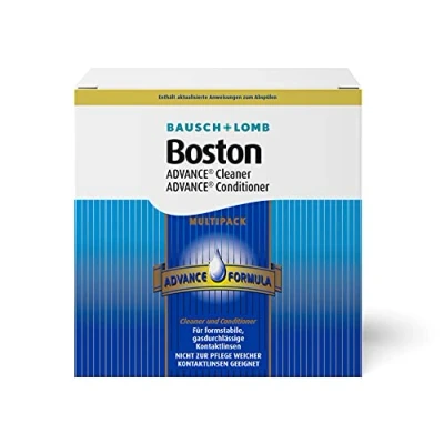 Obrázek Bausch + Lomb Boston Advance Multipack pro tvrdé čočky: 3 x 30 ml čistič kontaktních čoček, 120 skladovací kapalina