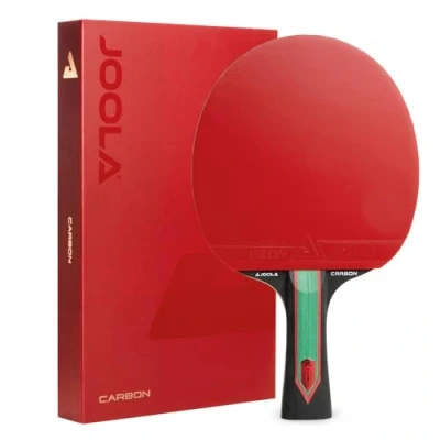 Obrázek JOOLA pálka na stolní tenis RED Carbon Control karbonová s vizonovým obložením a magnetickým boxem