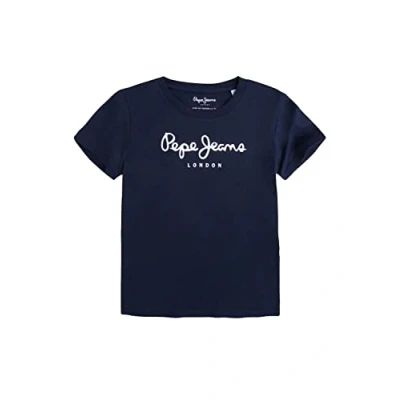 Obrázek Pepe Jeans Chlapecké tričko Art N, Modrá (Old Navy)