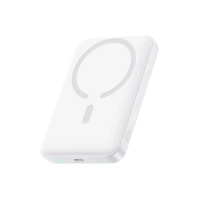 Obrázek Baseus powerbanka Enerfill Magsafe 10 000 mAh, bezdrátová 15 W, PD 22,5 W rychlé nabíjení, externí baterie USB C, malá, ale silná, magnetická nabíječka pro řadu iPhone 16/15/14/13, airpods