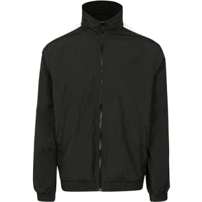 Obrázek Urban Classics Crinkle Sportovní bunda, Muži, Velikost: Small, Black/white