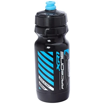 Obrázek Raceone Cyklistická láhev na pití, černá/modrá, 600 ml