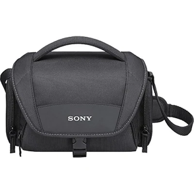 Obrázek Sony LCSU21 LCS U21 univerzální pouzdro na kamery mobilních telefonů, Alpha a Cybershot, černé