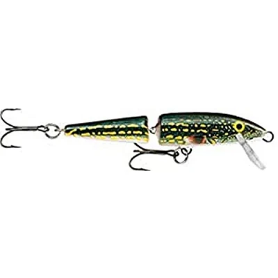 Obrázek Rapala Jointed Angelköder Angelzubehör aus Balsaholz Süßwasser Spinnköder Lauftiefe 1.2 2.4m Fischköder 11cm, 9g Hergestellt in Estland Pike