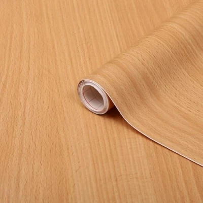 Obrázek d c fix nábytková lepicí fólie buk vzhled dřeva 90 cm x 2,1 m samolepicí dekorační do kuchyně, skříně, stolní skříňová dřevěná na dveře tapeta