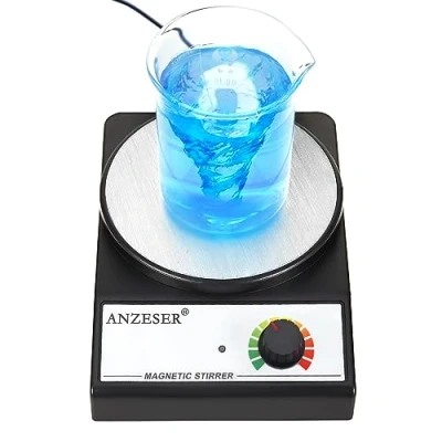 Obrázek ANZESER Magnetická míchačka s magnetickými míchacími tyčemi, rozsah otáček 0 3500 ot./min, míchání 3000 ml