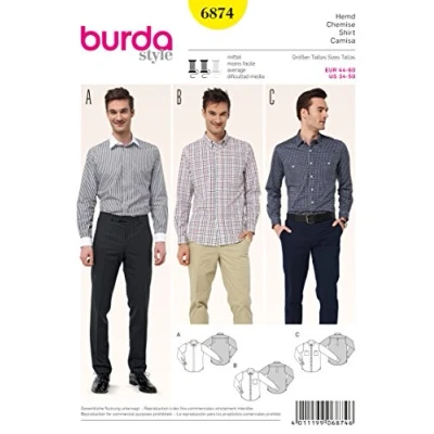 Obrázek Burda Střih košile 6874