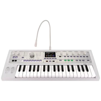 Obrázek Korg microKORG 2 37 Key Analoger Synthesizer und Gesangsprozessor Limitierte Auflage in Weiß