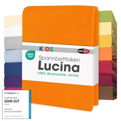 Obrázek dětské napínací prostěradlo CelinaTex, bavlněný žerzej mnoho barev samostatně nebo v sadě na matrace 60 x 120 až 70 140 cm Lucina Minis
