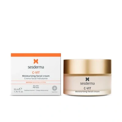 Obrázek Sesderma C VIT hydratační Krém na obličej Vitamin Hydratovaná a zářivá pokožka První známky stárnutí pleti proti péče o 50 ml