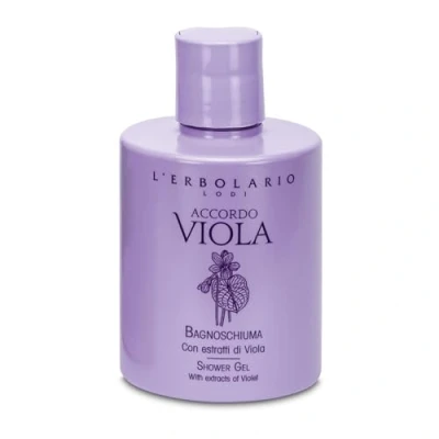 Obrázek L&#039;Erbolario Accordo Viola koupele a sprchový gel, 1 balení (1 x 300 ml)
