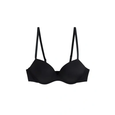 Obrázek Lindex Shiny Micro Pushup podprsenka, Ženy, Velikost: 70C, Beige