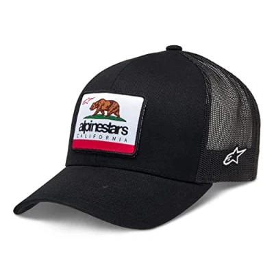 Obrázek Alpinestars Cali 2. 0 Hat baseballová čepice pánská trucker se zapínáním vzadu, černá