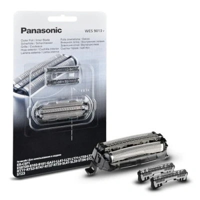 Obrázek Panasonic WES9013Y1361 náhradní čepele a stříhací fólie pro ES LL41, LL21, GA21, LT71, LT31, RT87, RT67 &amp; RT47 elektrický holicí strojek, kombinované balení, systém se 3 čepelemi,