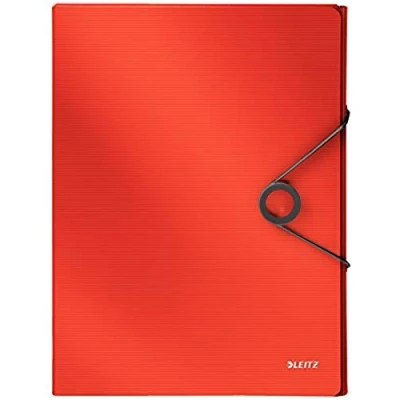 Obrázek Leitz 45681020 Solid odkládací box PP A4, světle červený