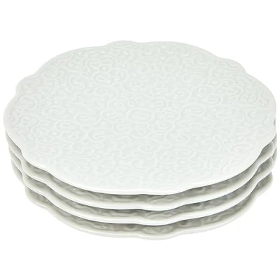 Obrázek Alessi DRESSED Mokka pode 4 kusy porcelán bílý