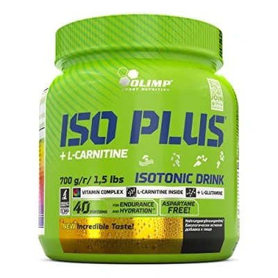 Obrázek Olimp Sport Nutrition Iso Plus Powder Tropic Blue, balení 1 ks (1 x 700 g dóza)