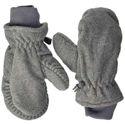 Obrázek Barts Fleece Mitts Kids chlapecké rukavice, Šedá