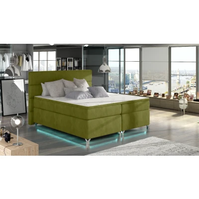 Obrázek Boxspring Amadeo 180x200 s LED podsvícením Materiál / Dekor: Rivera 36